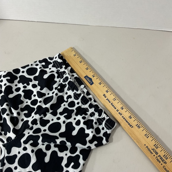 Toddler Cow Print Bell Bottom Pants Size 3T-4T - Picture 3 of 8